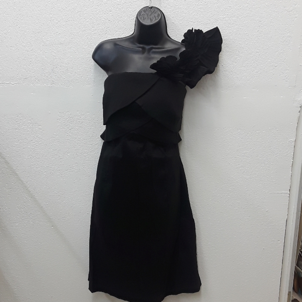 One shoulder Black dress Size 18/20